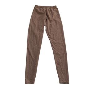 SKIMS Fits Everybody High Waisted Leggings XXS Brown Stretchy Clean Girl Yoga